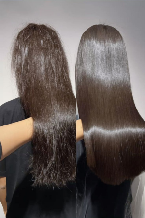 Hair Rebonding Treatment Service at SRB Makeovers West Delhi