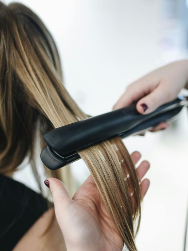 Professional Hair Pressing Service at SRB Makeovers West Delhi